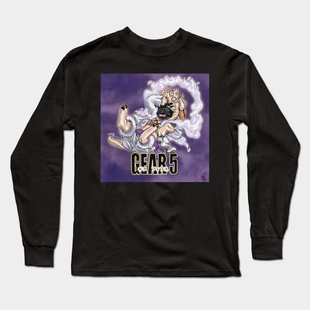 GEAR 5 PUG Long Sleeve T-Shirt by AniPug